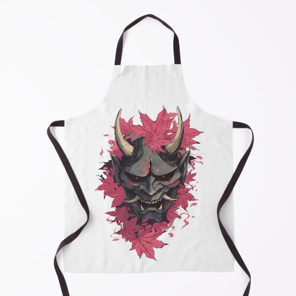 Item preview, Demonic Japanese Oni Mask designed and sold by bapupa.