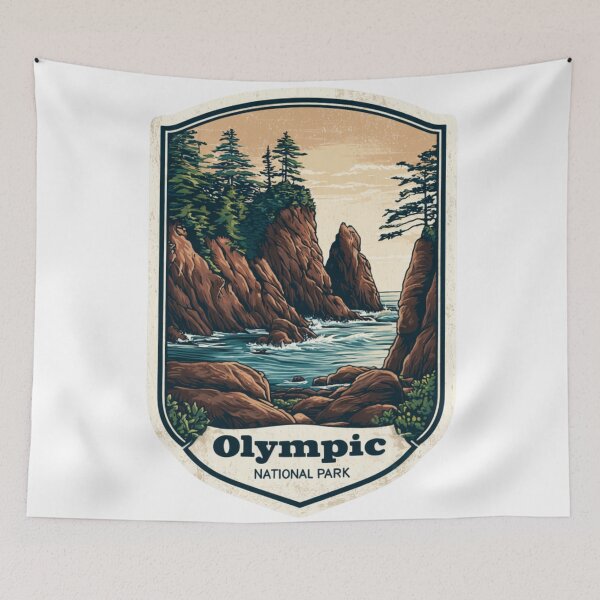 Item preview, Vintage Olympic Park Badge designed and sold by Blurbean.