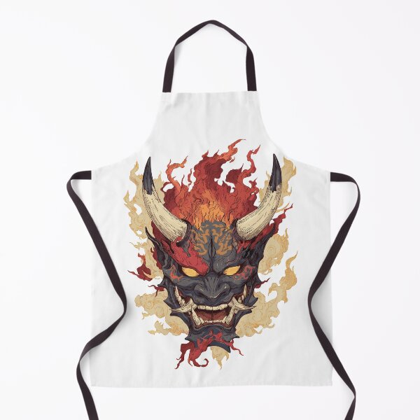 Item preview, Traditional Japanese Oni Mask designed and sold by bapupa.