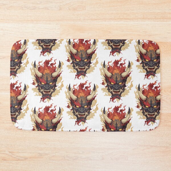 Item preview, Traditional Japanese Oni Mask designed and sold by bapupa.
