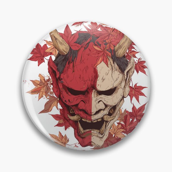 Item preview, Legendary Japanese Oni Mask designed and sold by bapupa.