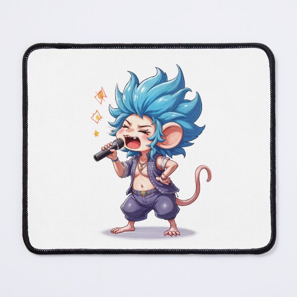 Item preview, Rat k-pop blue designed and sold by HiresFilm.