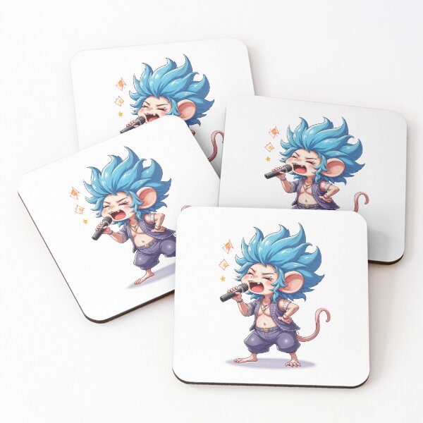 Item preview, Rat k-pop blue designed and sold by HiresFilm.