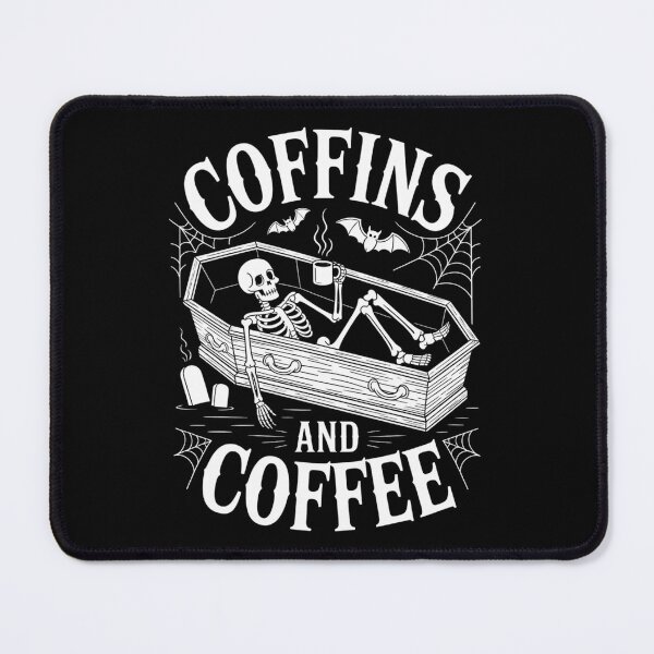 Item preview, Coffee Lovers Funny Skeleton Halloween designed and sold by Sea4Adventures.