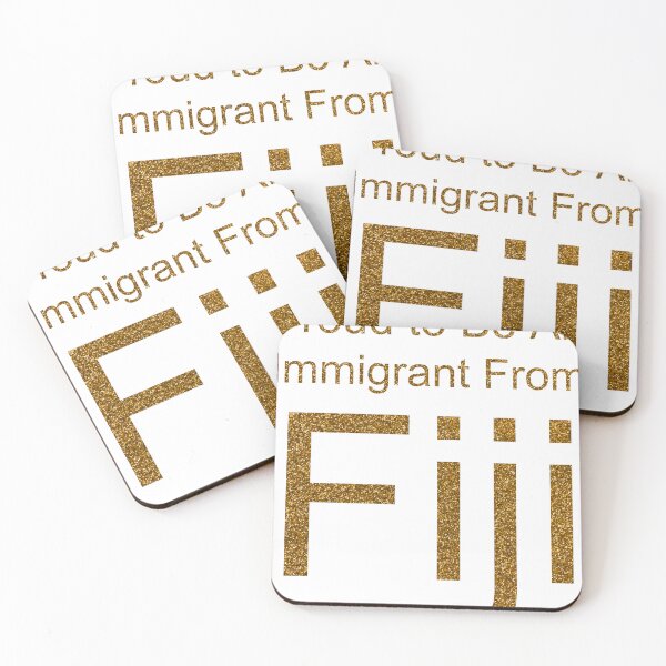 Item preview, PROUD TO BE AN IMMIGRANT FROM FIJI SEQUIN designed and sold by TheIconSmith.