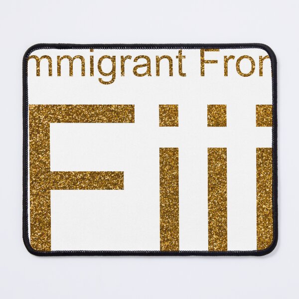 Item preview, PROUD TO BE AN IMMIGRANT FROM FIJI SEQUIN designed and sold by TheIconSmith.