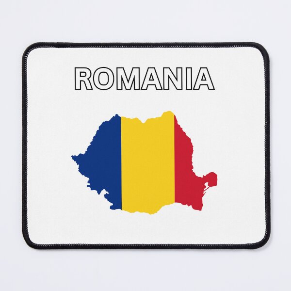 Item preview, Romania Flag Map designed and sold by atomstartup.