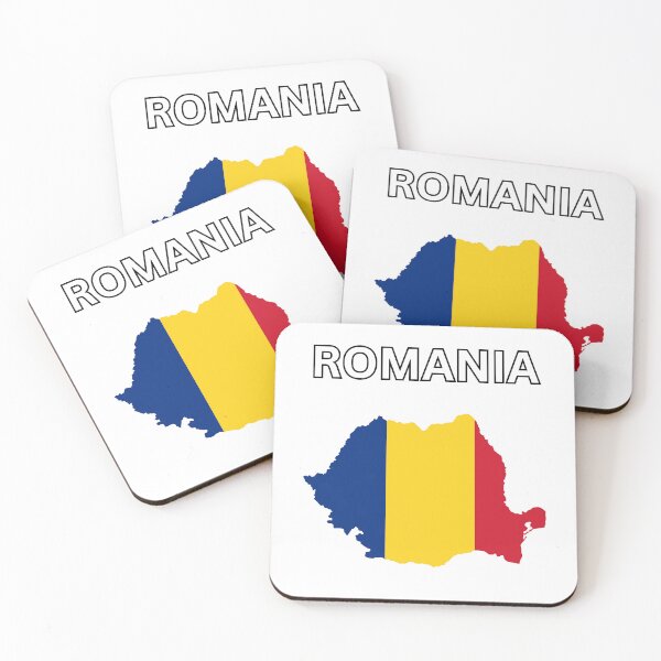 Item preview, Romania Flag Map designed and sold by atomstartup.