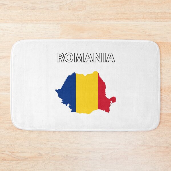 Item preview, Romania Flag Map designed and sold by atomstartup.