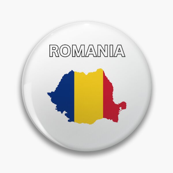 Item preview, Romania Flag Map designed and sold by atomstartup.