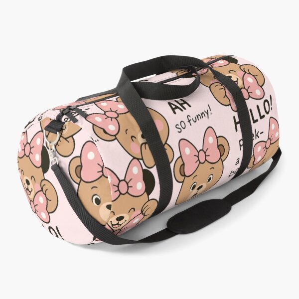 Item preview, Cute Bear Peekaboo Funny Expressions Cartoon designed and sold by graphicnew.