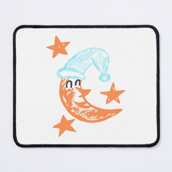 Item preview, Moon in hand draw style designed and sold by BubushonokArt.