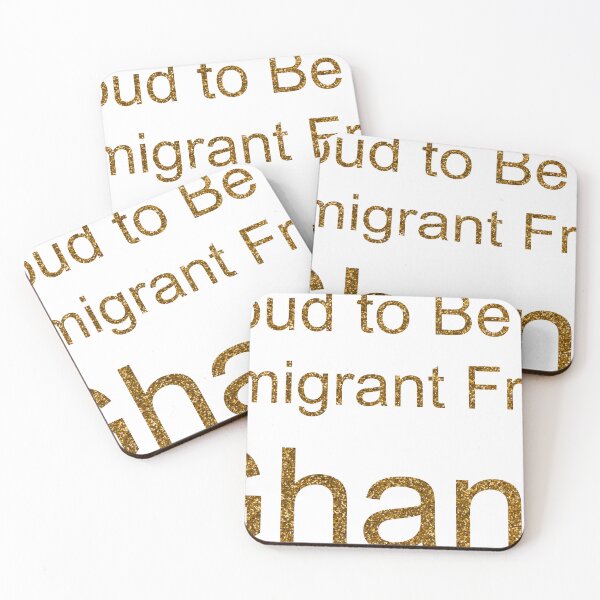 Item preview, PROUD TO BE AN IMMIGRANT FROM GHANA SEQUIN designed and sold by TheIconSmith.