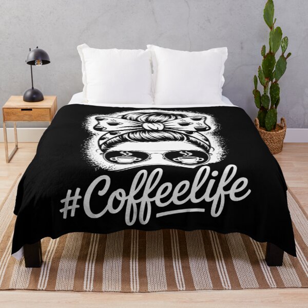 Item preview, Coffee Messy Bun Caffeine designed and sold by Sea4Adventures.