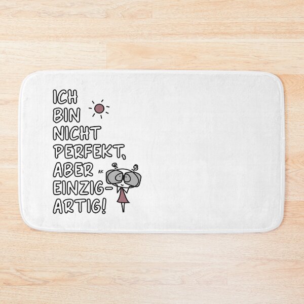 Item preview, I'M NOT PERFECT, BUT UNIQUE! designed and sold by Krickel & Krackel.