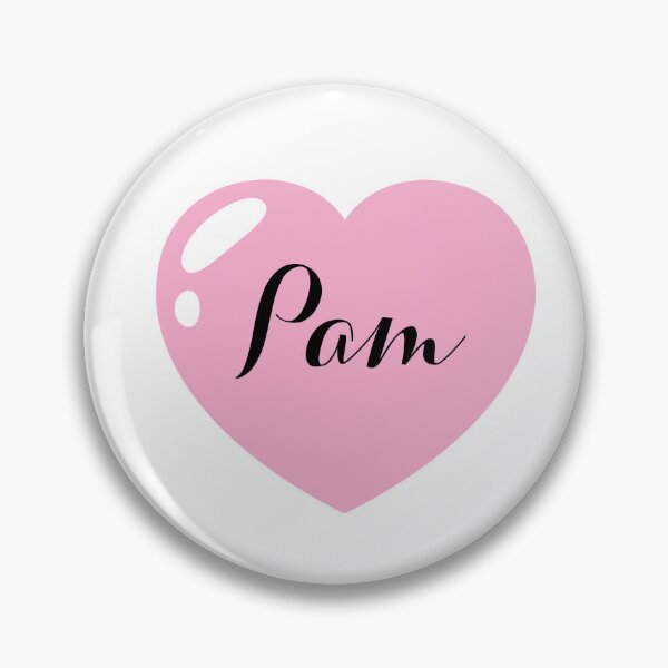 Item preview, Pam Name with pink Heart  designed and sold by Monika Howarth.