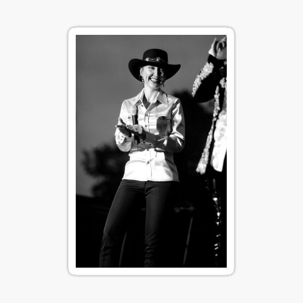 Item preview, Pam Tillis - BW Photograph designed and sold by ConcertImages.