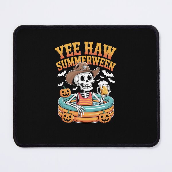 Item preview, Yee Haw Summerween Cowboy Skeleton Western Halloween designed and sold by MissRasheedHam.