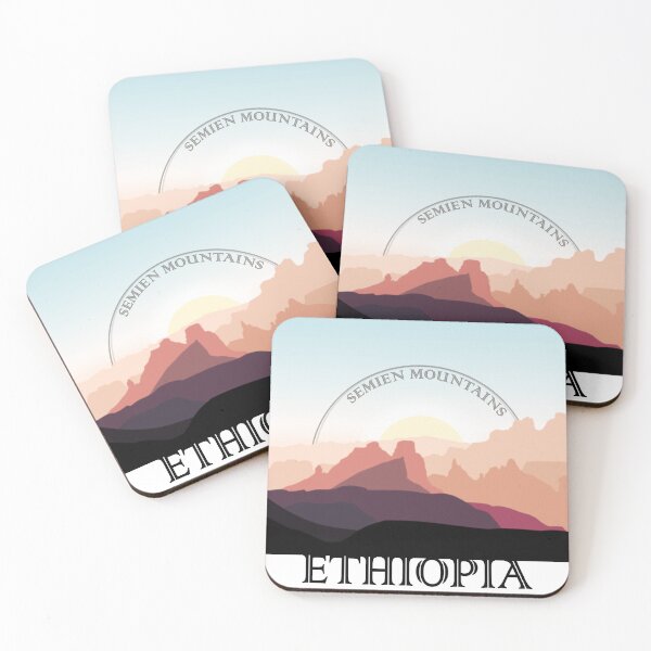 Item preview, Semien Mountains sunset - Ethiopia designed and sold by Groenendijk.