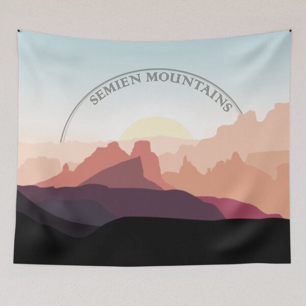 Item preview, Semien Mountains sunset - Ethiopia designed and sold by Groenendijk.