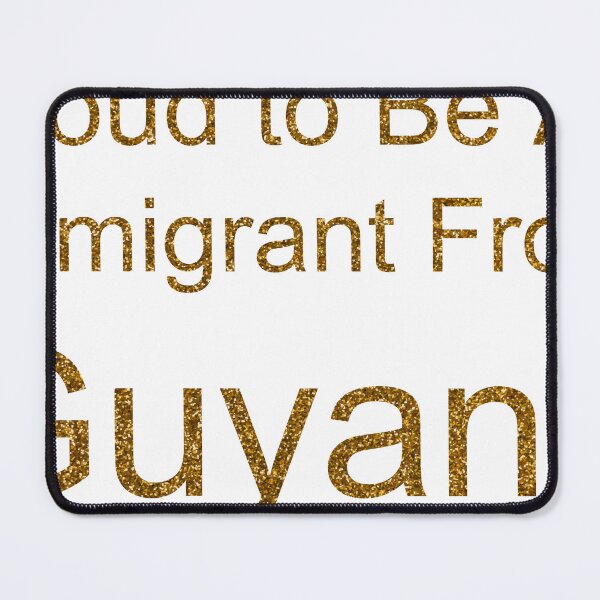 Item preview, PROUD TO BE AN IMMIGRANT FROM GUYANA SEQUIN designed and sold by TheIconSmith.