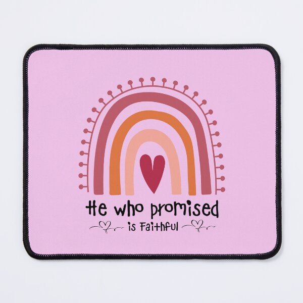 Item preview, He who Promised is Faithful – Hebrews 10:23 | Bible Verse designed and sold by JirehKollezion.