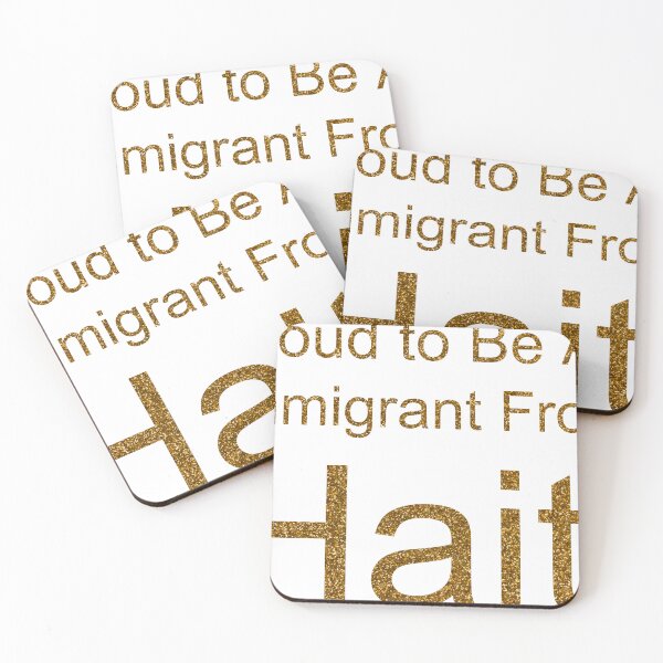 Item preview, PROUD TO BE AN IMMIGRANT FROM HAITI SEQUIN designed and sold by TheIconSmith.