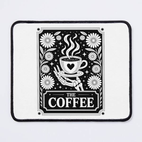 Item preview, Coffee Tarot Card Aesthetic Skull designed and sold by Sea4Adventures.