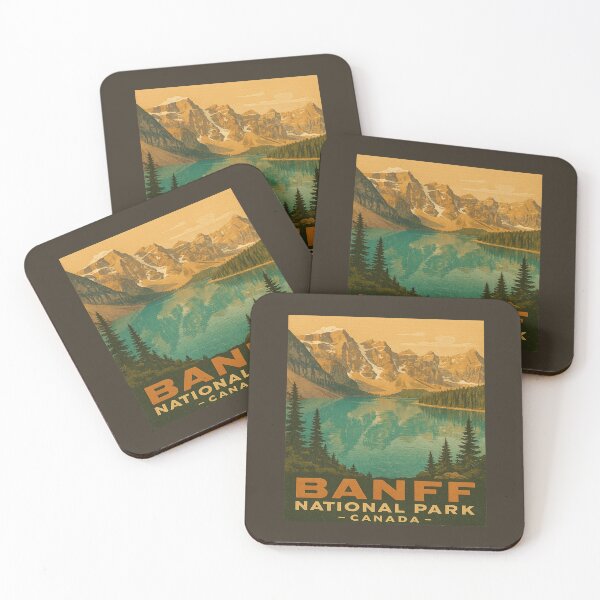 Item preview, Banff Majesty – A Vintage Tribute to the Canadian Rockies designed and sold by Globalcitytees.