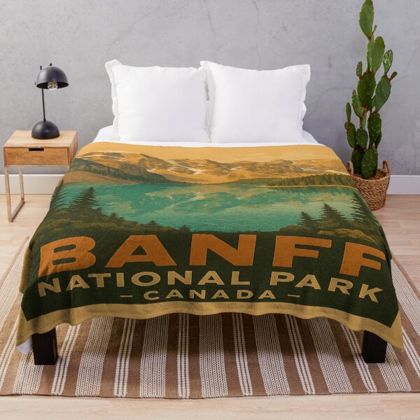 Item preview, Banff Majesty – A Vintage Tribute to the Canadian Rockies designed and sold by Globalcitytees.