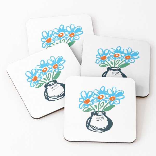Item preview, Illustration in hand draw style. Vase with Flowers designed and sold by BubushonokArt.