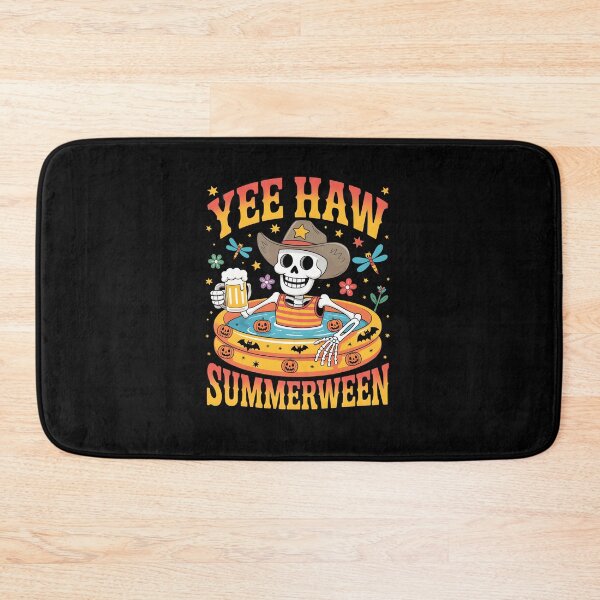 Item preview, Yee Haw Summerween Cowboy Skeleton Western Halloween Funny designed and sold by MissRasheedHam.