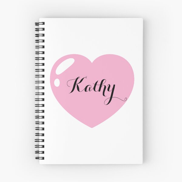 Item preview, Kathy Name with pink Heart  designed and sold by Artbymonika.