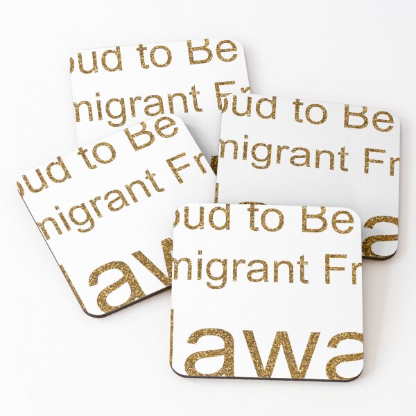 Item preview, PROUD TO BE AN IMMIGRANT FROM HAWAII SEQUIN designed and sold by TheIconSmith.