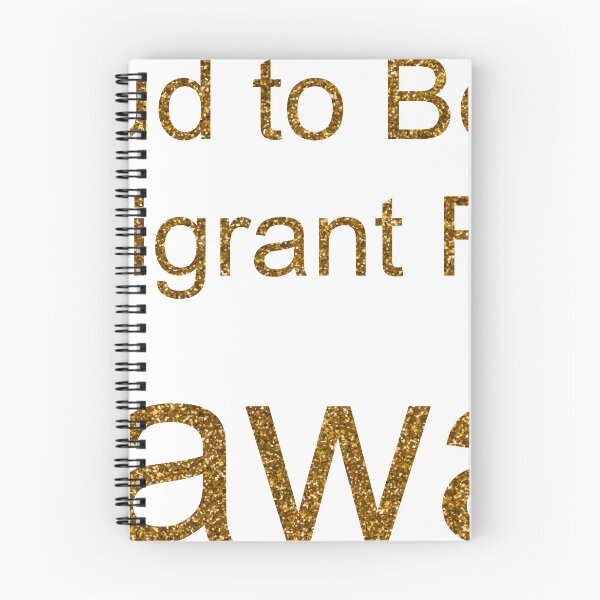 Item preview, PROUD TO BE AN IMMIGRANT FROM HAWAII SEQUIN designed and sold by TheIconSmith.