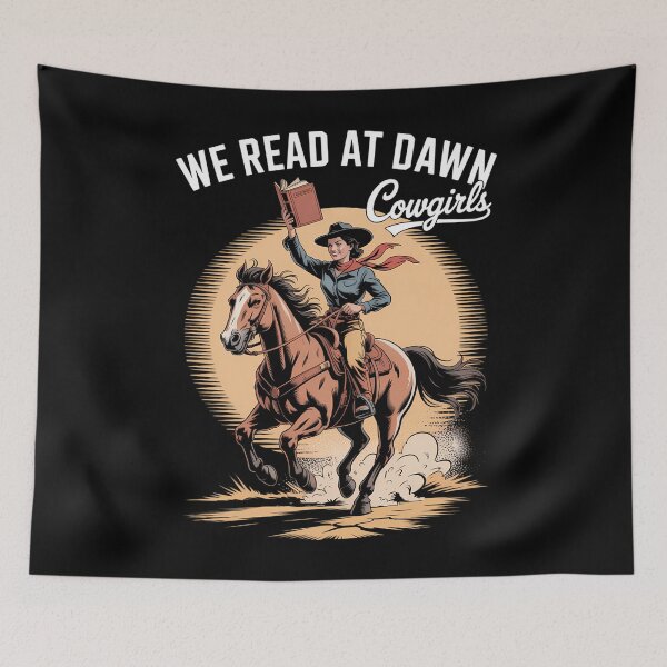 Item preview, Cowgirl Western Librarian Book Lovers Funny designed and sold by Sea4Adventures.