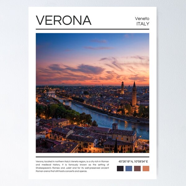 Item preview, Verona - Italy - Photography designed and sold by StudioRedKoala.