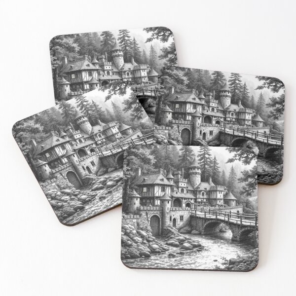 Item preview, Castle-fortified house designed and sold by jefboutique6150.