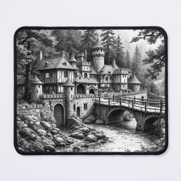 Item preview, Castle-fortified house designed and sold by jefboutique6150.