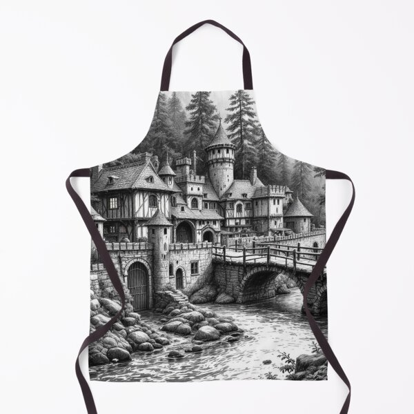Item preview, Castle-fortified house designed and sold by jefboutique6150.
