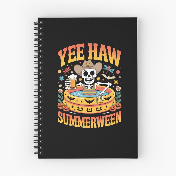 Item preview, Vintage Yee Haw Summerween Cowboy Skeleton Western Halloween Funny designed and sold by MissRasheedHam.