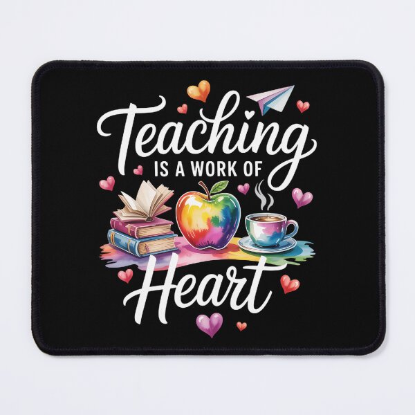 Item preview, Teaching Is A Work Of Heart Tie Dye Teacher Life designed and sold by Sunset4Bones.