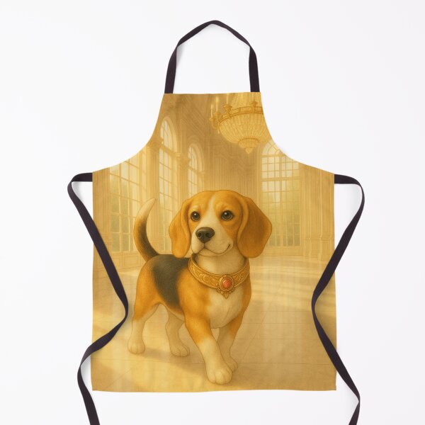 Item preview, "You may pet the king... gently." | Beagle Dog Digital Painting designed and sold by Together-in-calm.