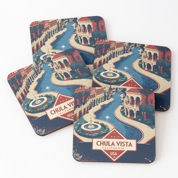 Item preview, Chula Vista California 1950s USA Vintage Travel Tourism  designed and sold by TravelersGems.