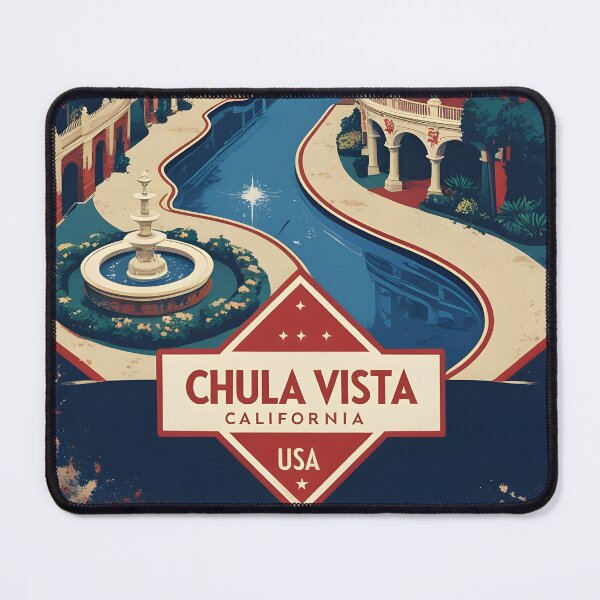 Item preview, Chula Vista California 1950s USA Vintage Travel Tourism designed and sold by TravelersGems.