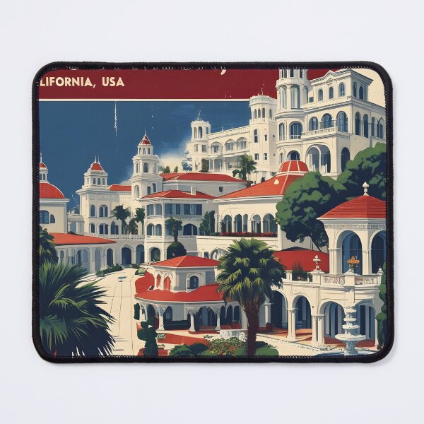 Item preview, Costa Mesa California 1950s USA Vintage Travel Tourism  designed and sold by TravelersGems.