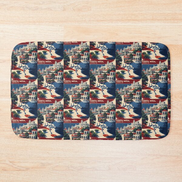 Item preview, Costa Mesa California 1950s USA Vintage Travel Tourism  designed and sold by TravelersGems.