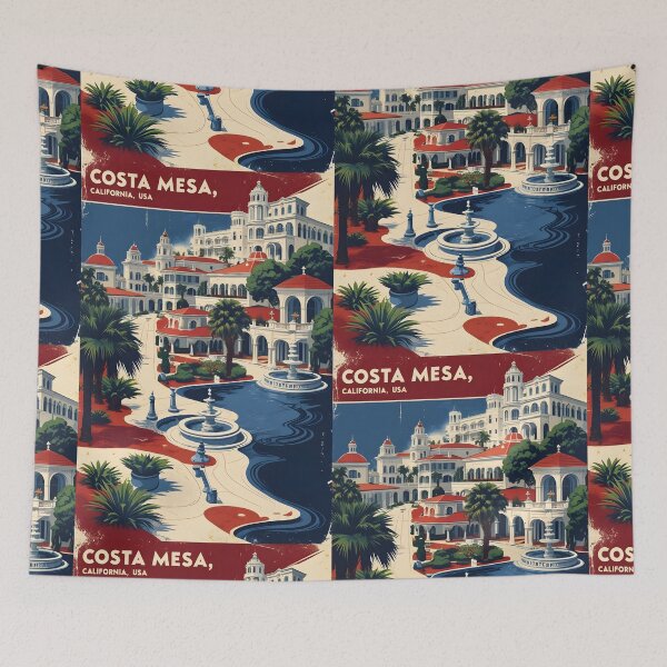 Item preview, Costa Mesa California 1950s USA Vintage Travel Tourism  designed and sold by TravelersGems.