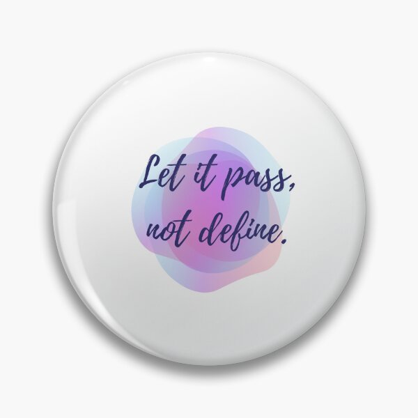 Item preview, Let it pass, not define - Stoicism Principles designed and sold by LexaArtworks.