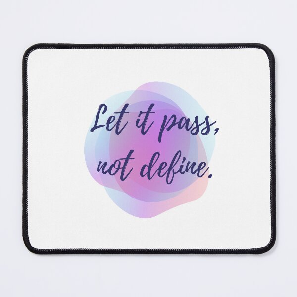 Item preview, Let it pass, not define - Stoicism Principles designed and sold by LexaArtworks.
